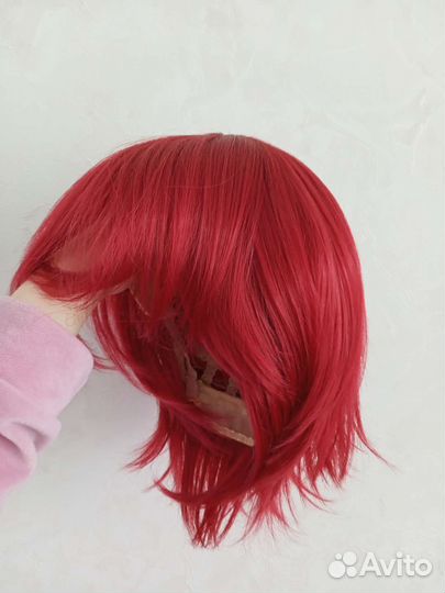 Парик красный новый