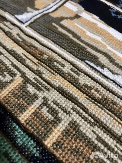 Картина вышитая крестом ручная работа