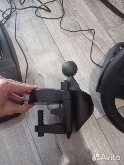 Игровой руль Logitech g920 + кпп