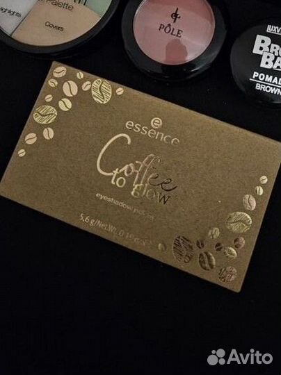 Палетка теней essence тени для век