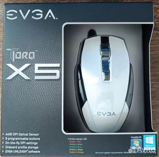 Мышка evga Torg X5 Optical