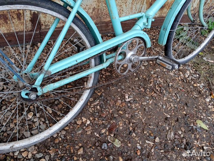 Старинный велосипед Салют СССР