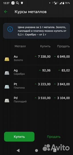 Золотые серьги СССР