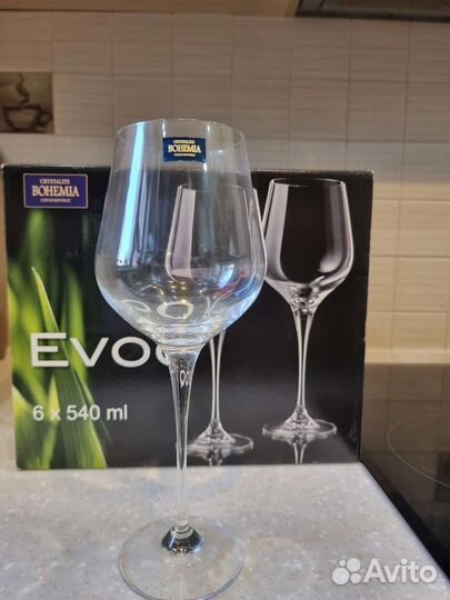 Бокалы для красного вина Богемия