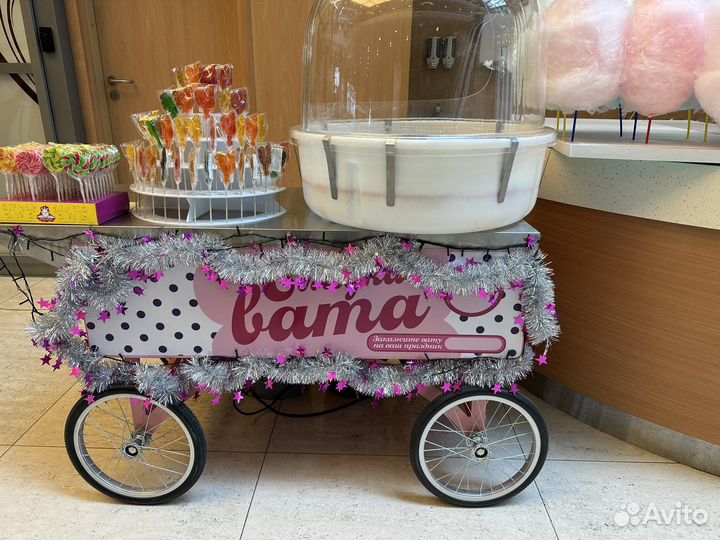 Сахарная вата на праздник