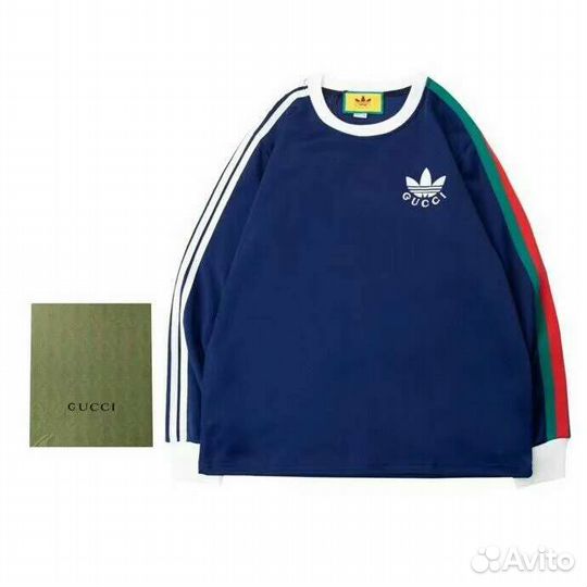 Свитшот adidas & gucci новый Унисекс