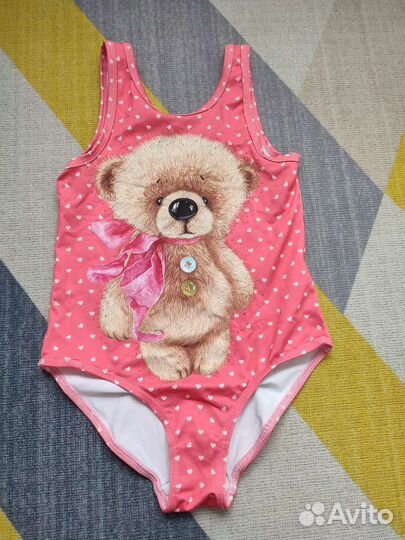 Купальник для девочки 122/128