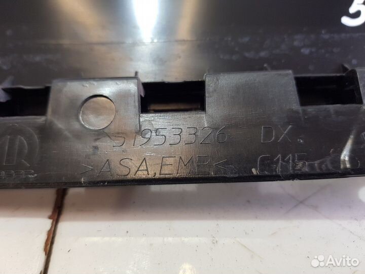 Молдинг двери задний правый (Jeep Renegade)