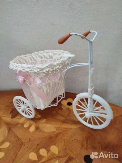 Кашпо велосипед новый