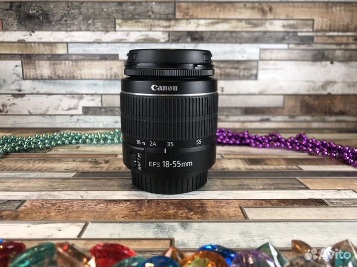 Объектив Canon EF-S 18-55mm f/3.5-5.6 IS II (A465)