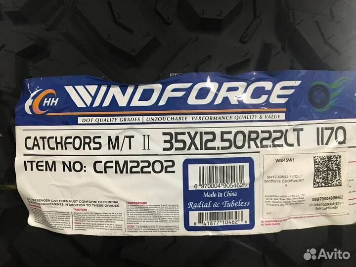 Windforce Catchfors M/T II 35/12.5 R22 117Q