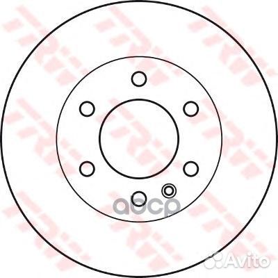 Диск тормозной перед DF4822S TRW