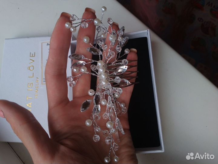 Свадебная заколка