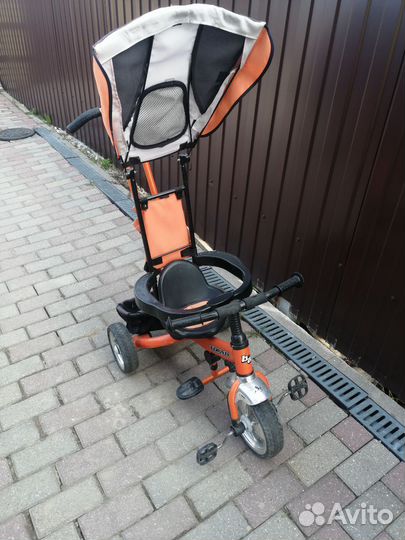 Детский трехколесный велосипед бу