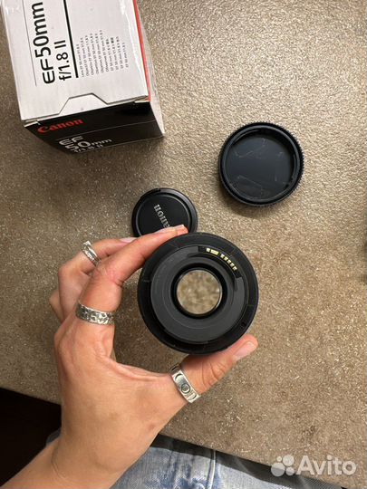 Объектив canon ef 50mm f 1.8 ii
