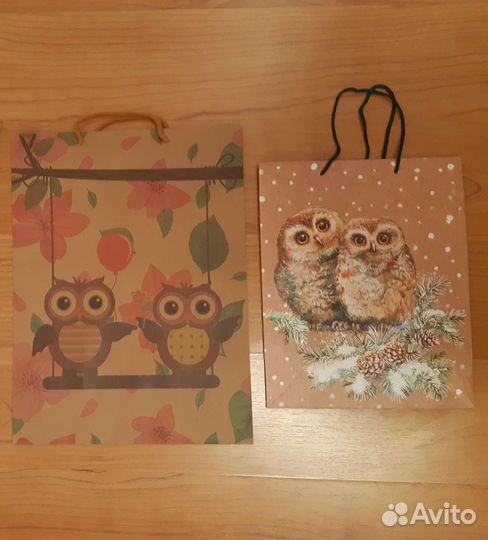 Пакеты подарочные