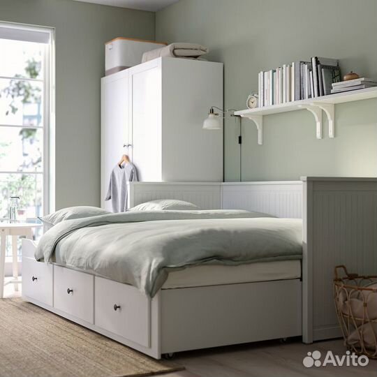 Кровать IKEA hemnes, раздвижная