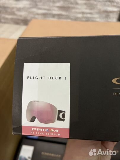 Маска Oakley Flight Deck L/XL Prizm HI Pink