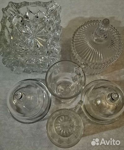 Бонбоньерка, пепельницы,лимонницы, стакан для Лате