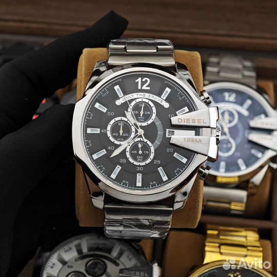 Часы Diesel Chronograph Gold