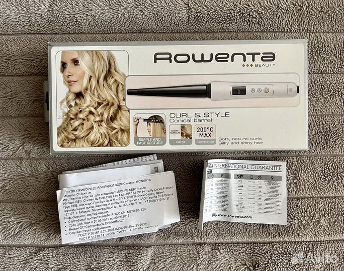 Плойка конусная Rowenta