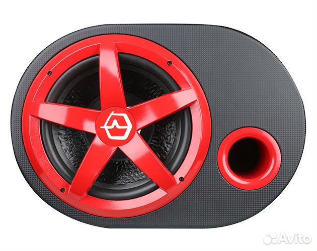 Активный сабвуфер ural (Урал) AS-D12A RED hurrican