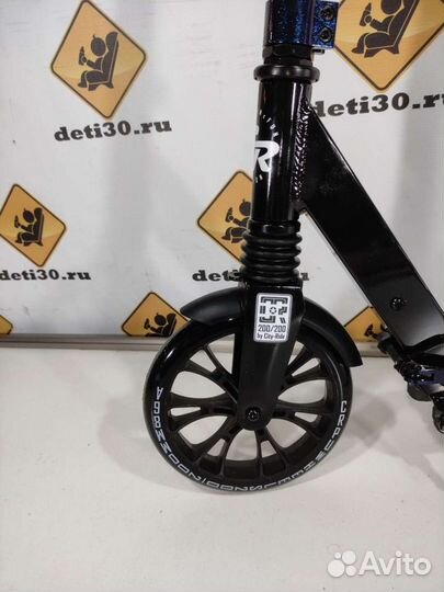 Самокат с большими колесами