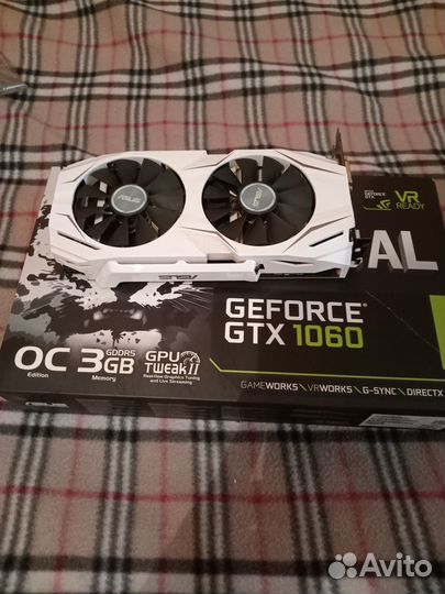 Видеокарта gtx 1060 3gb
