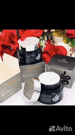 Антивозрастной крем с пептидом змеиного яда