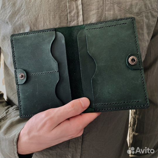 Портмоне для документов (докхолдер) ручной работы