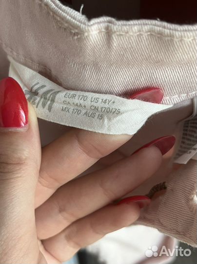 Шорты hm для девочки 160-170