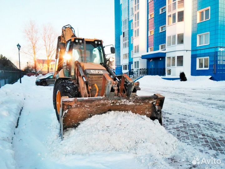 Уборка и вывоз снега