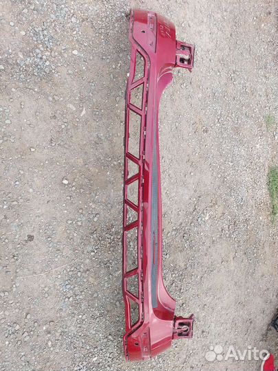 Бампер задний Skoda yeti 1 рестайлинг