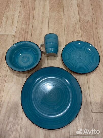 Набор керамической посуды 16 предметов
