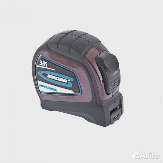 Рулетка Doppelhaken 3м х16 мм,односторонний зацеп