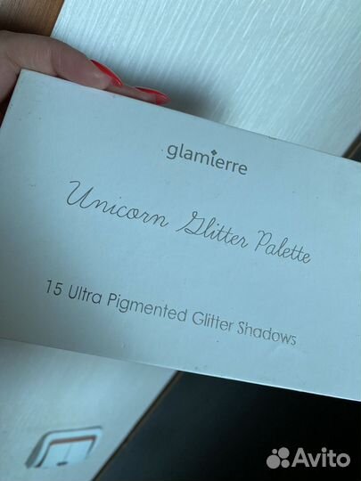 Тени Glamierre Unicorn Glitter Palette