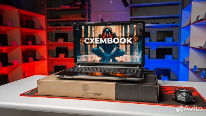 Игровой ноутбук HP: 12гб, i7, SSD, гарантия