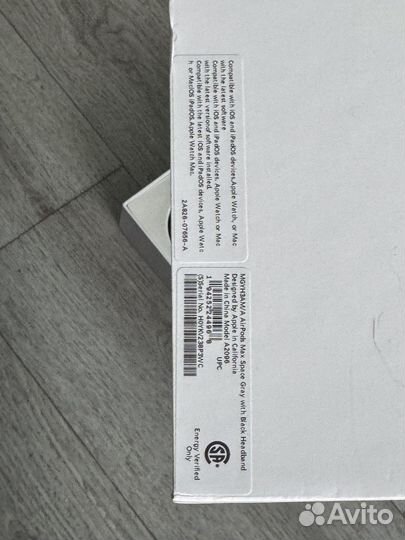 Беспроводные наушники apple airpods pro max