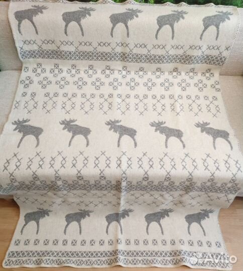 Плед из верблюжьей шерсти 120*190см