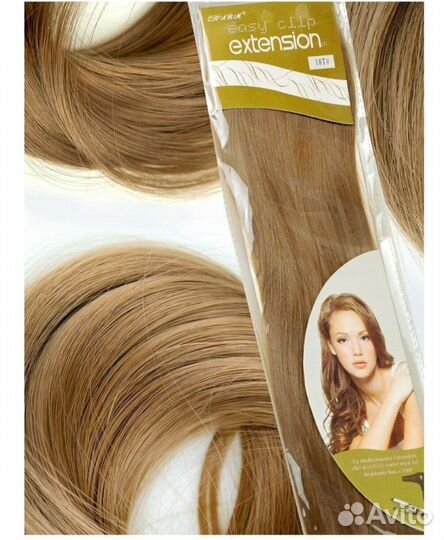 Волосы искусственные на заколках
