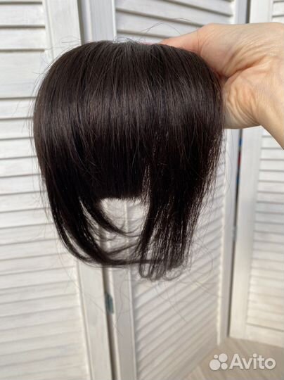 Чёлка из натуральных волос