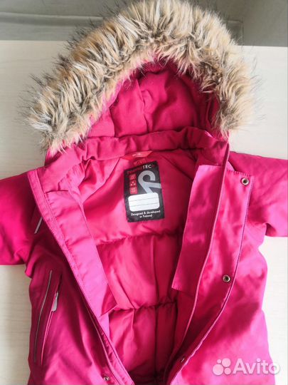 Зимний комбинезон для девочки reima tec+ 80