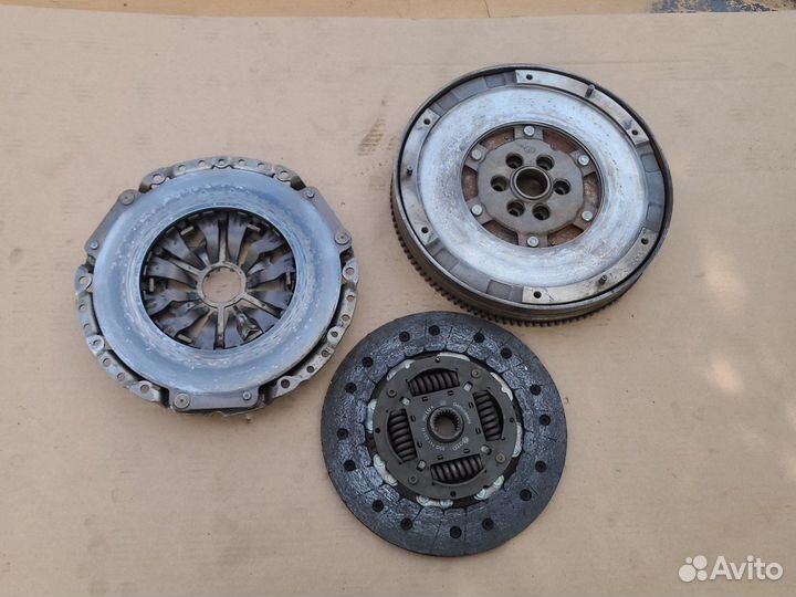Комплект сцепления (маховик) Audi A4 B6 1.9л