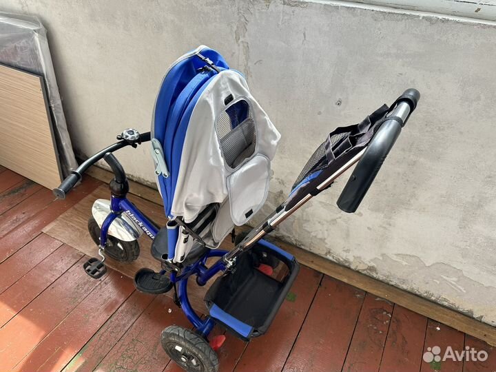 Велосипед с родительской ручкой