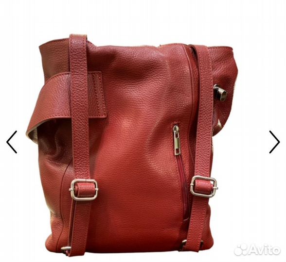 Рюкзак новый женский натуральная кожа biva's bag