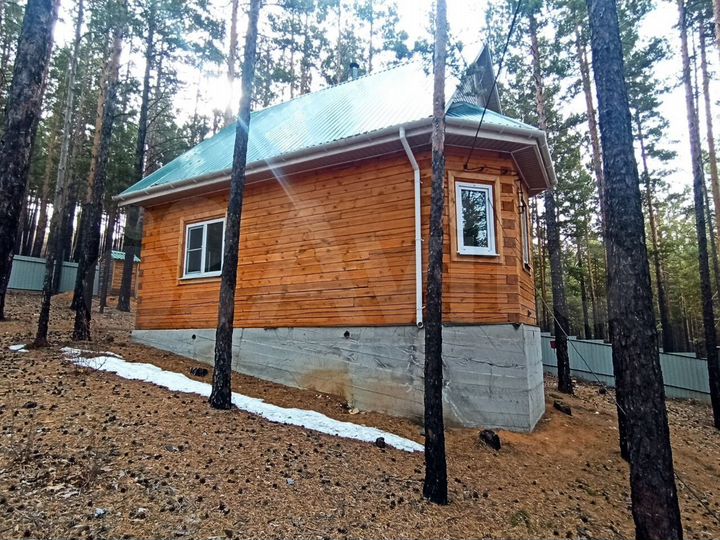 Дом 46,8 м² на участке 8 сот.