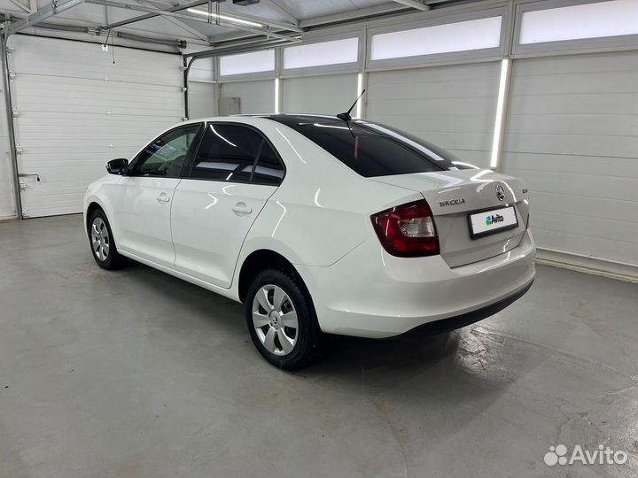 Skoda Rapid 1.6 МТ, 2018, 133 500 км