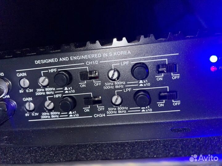 Усилитель pride quattro xl