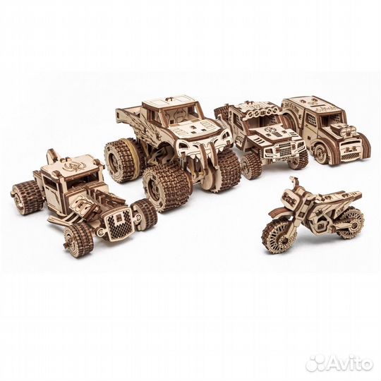 Конструктор деревянный 3D EWA