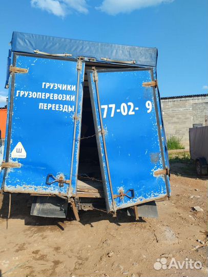 Кузов бортовой тентованный Газель на запчасти